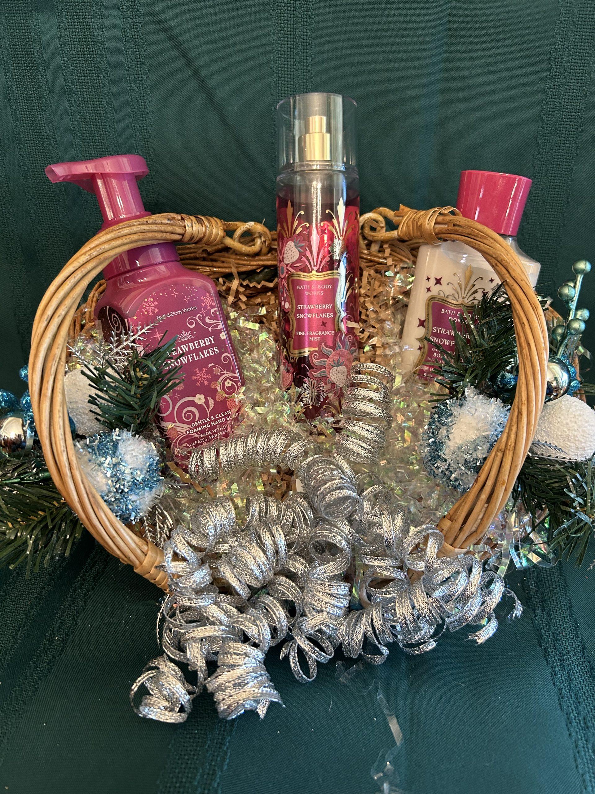 Ladies Bath & Body Works Basket