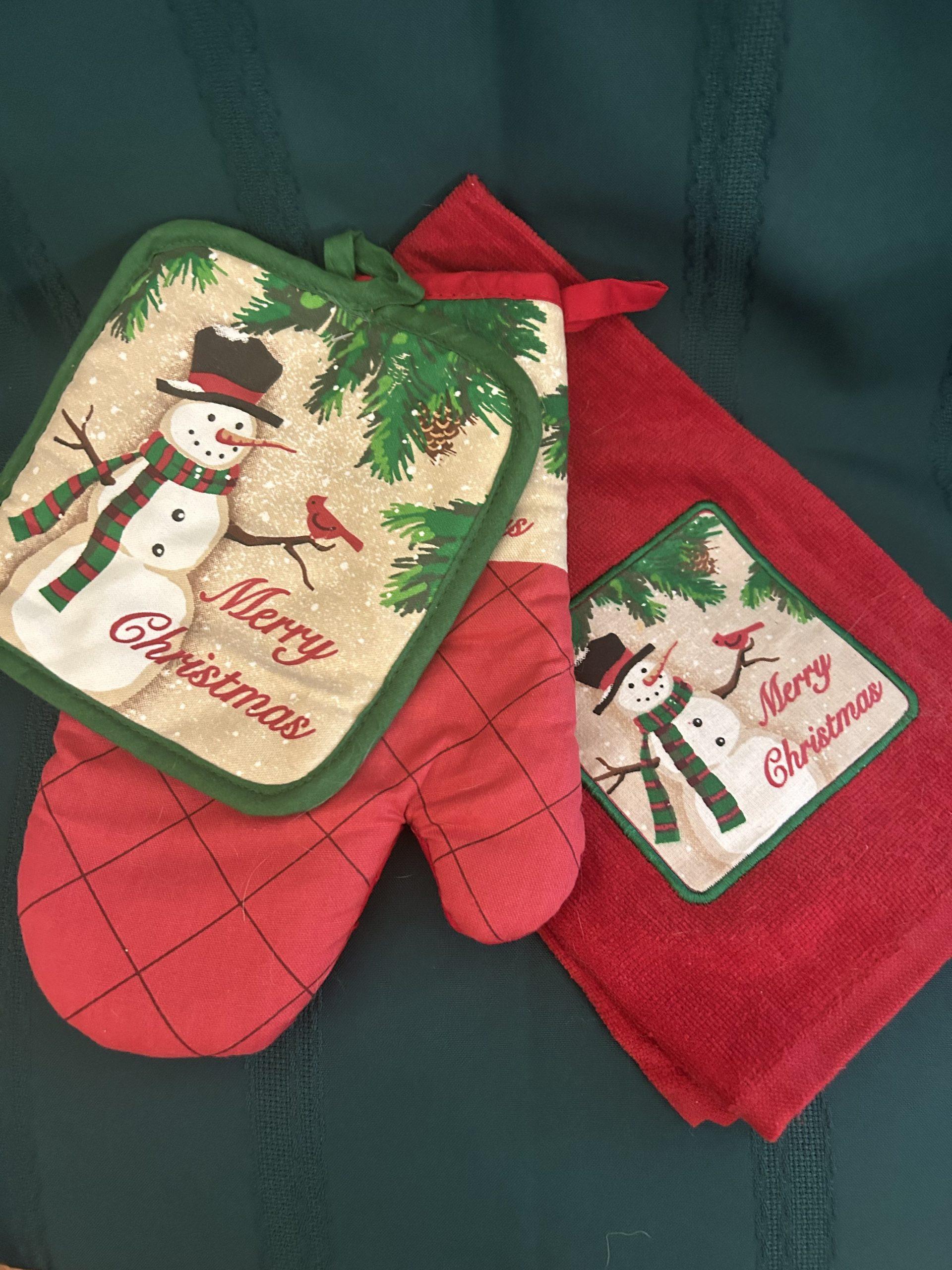 Snowman Christmas Towel Set